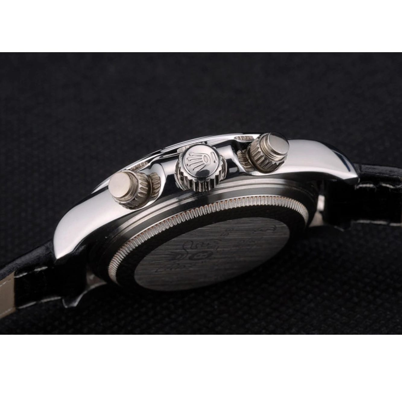 Good Copy Rolex Watches Steel Studded Dial Lady Studded Stainless Crystal Rolex Crystal Daytona Case Bezel 0801